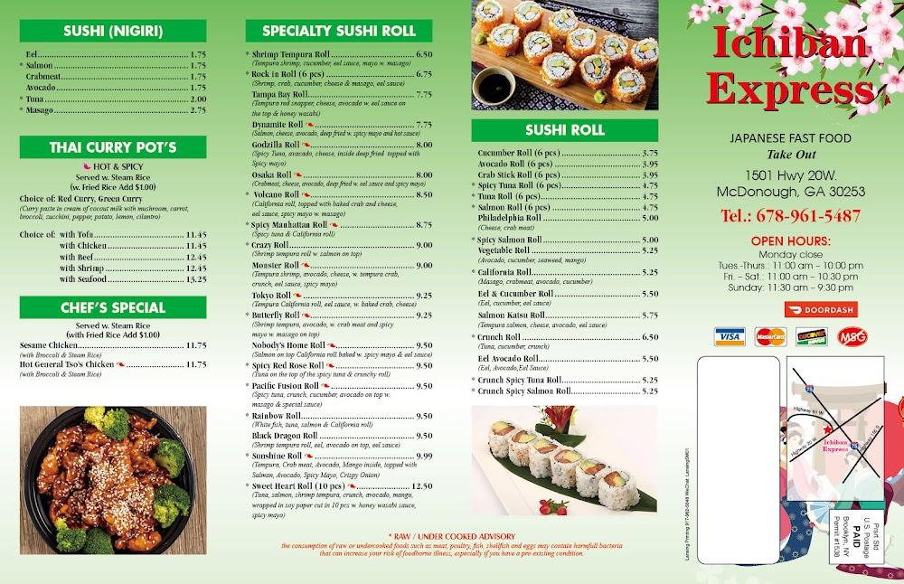 Ichiban Express Hibachi Chicken